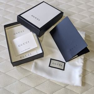 Authentic Gucci SLG dustbag box